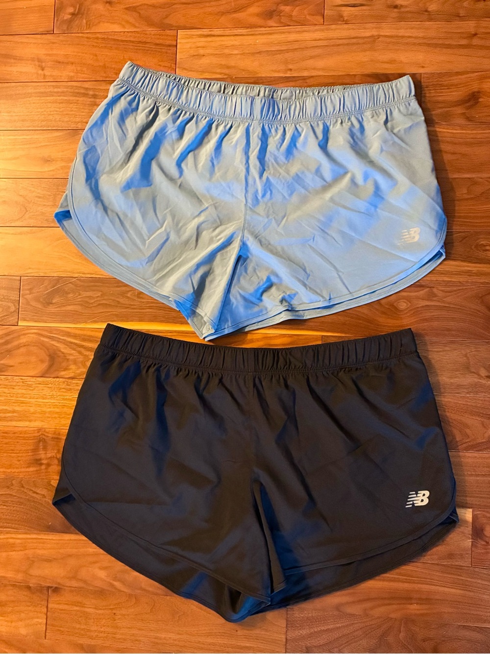 NEW Lot New Balance bundle of 2 running gym shorts tempo lightweight XL
